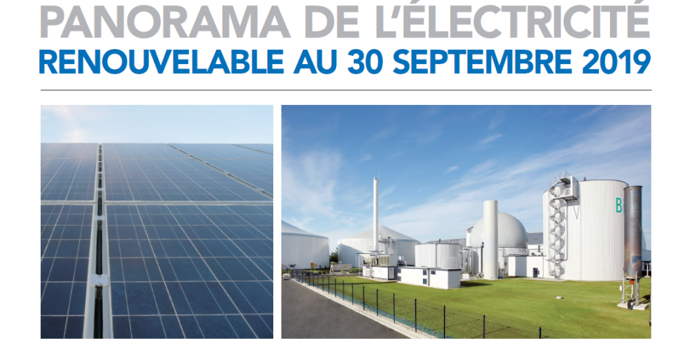 Vignette panorama électricité renouvelable au 30092019