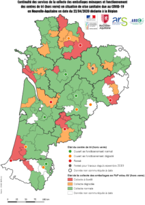 Collecte emballages COVID-19