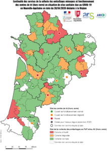 Collecte emballages COVID-19