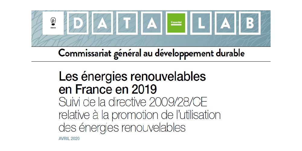Vignette energies renouvelables en France en 2019