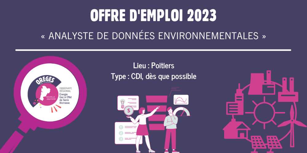 Offre emploi analyste données environnementales