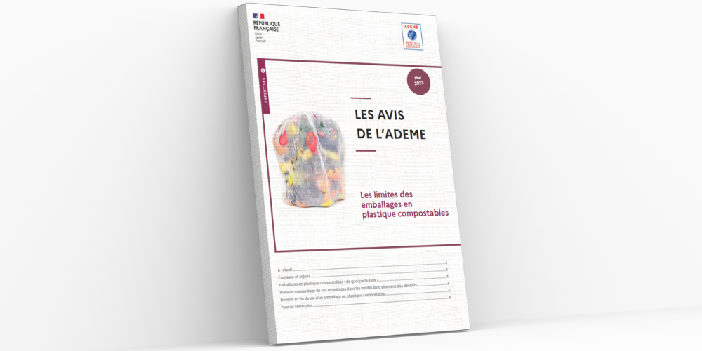 ADEME avis emballage plastique compostable