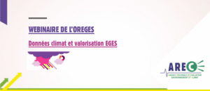 Webinaire OREGES données climat
