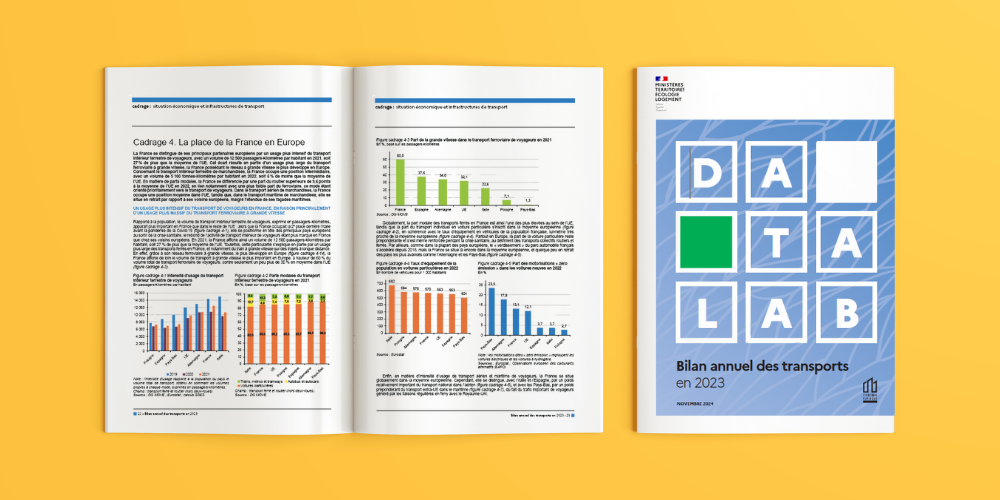DATA LAB bilan annuel des transports en 2023