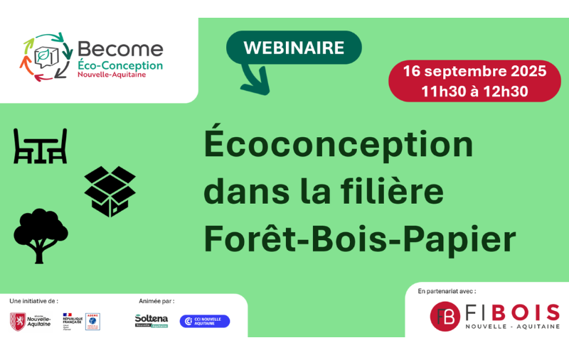 Webinaire ecoconception foret bois papier