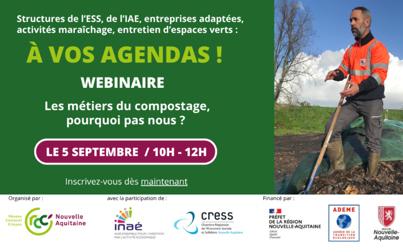 Webinaire métiers du compostage