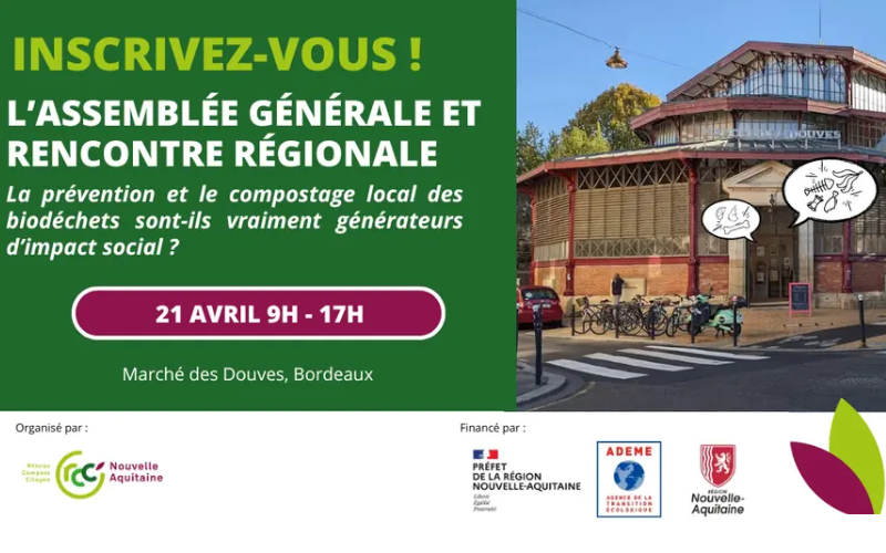 rencontre régionale du Réseau Compost Citoyen Nouvelle Aquitaine